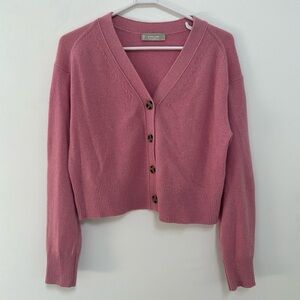 Everlane pink recycled cashmere sweater size Small